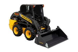 Alquiler de minicargador de llantas