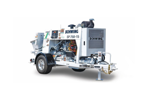 Alquiler bomba de concreto Schwing SP 750-15